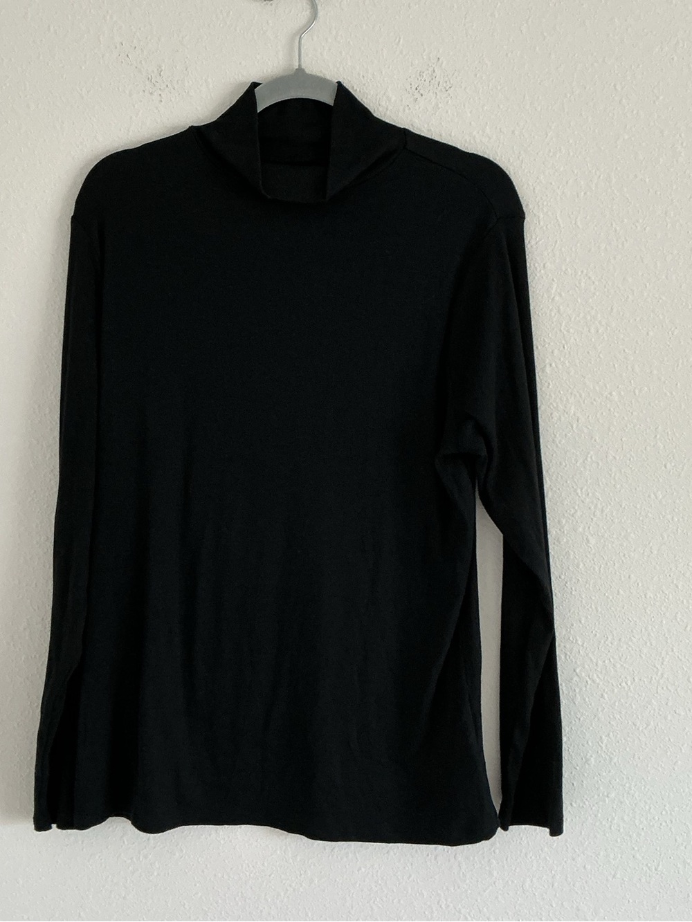 a new day Black Lightweight Turtleneck Long Sleeve Top